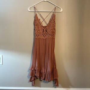 Free People Adela Slip Dress
